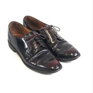 MADEWELL Keaton Leather Oxfords in Oxblood 9.5